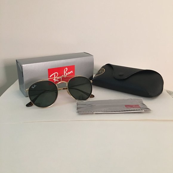 Ray-Ban Other - Ray-Ban Round Polarized Double Bridge Sunglasses RB3647-N (NWOT)
